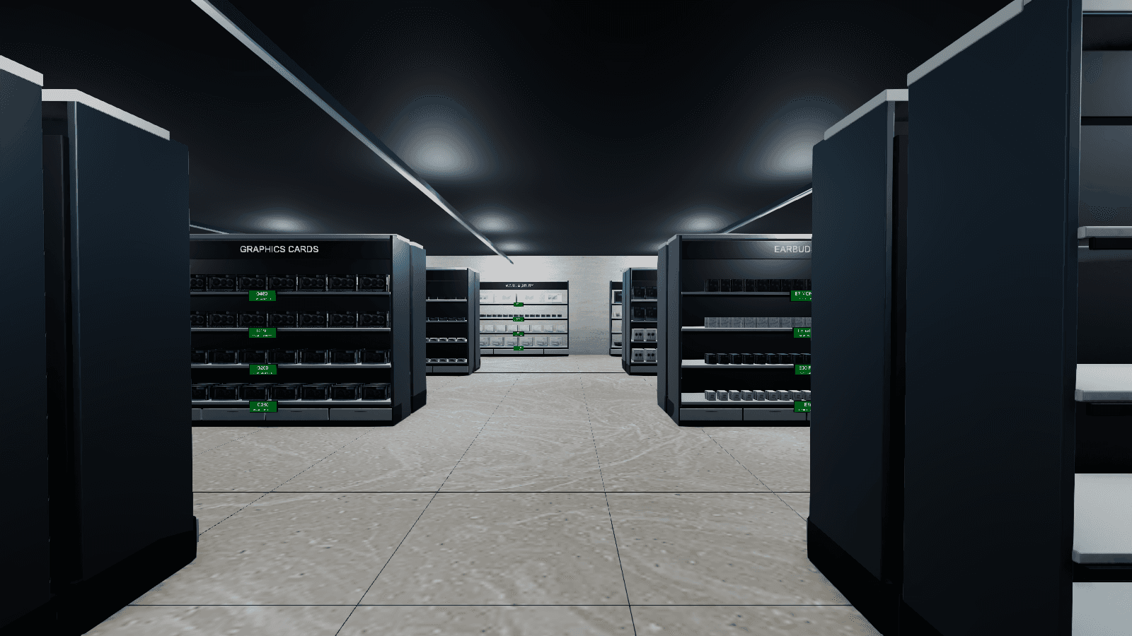 Real engine capture · VEKTOR 0.4.9 · 6 October 2026 · editor view of the organized store.